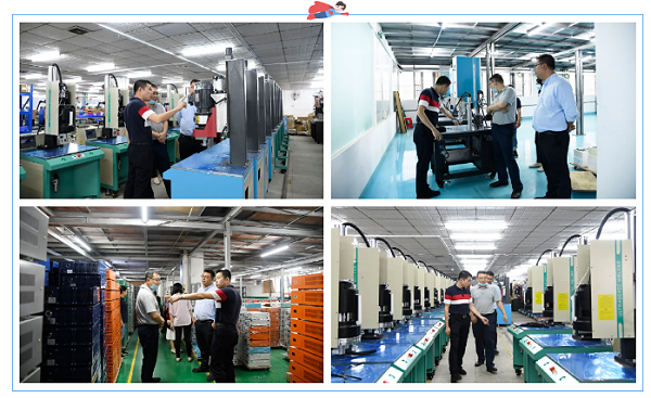 靈科超聲波工廠車間機(jī)器展示