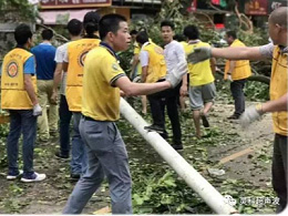 “天鴿”風(fēng)災(zāi)無(wú)情，靈科小伙伴有愛(ài)