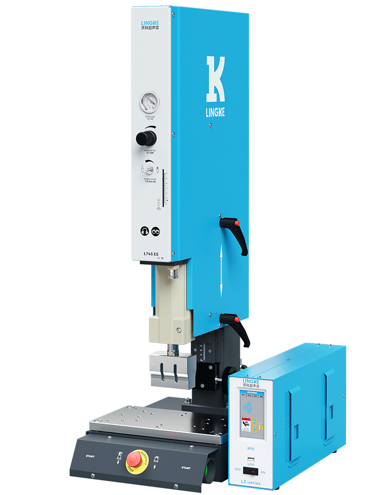 靈科超聲波塑料焊接機(jī) 28kHz-1200W L745 ES 數(shù)字