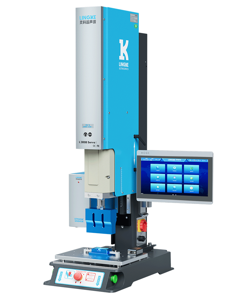 靈科伺服超聲波塑料焊接機 15kHz-3000/4000W L3000 ServoⅠ