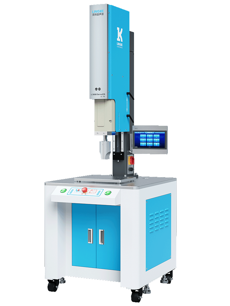 靈科伺服超聲波塑料焊接機 15kHz2600/3000W L3000 Servo ES 落地款