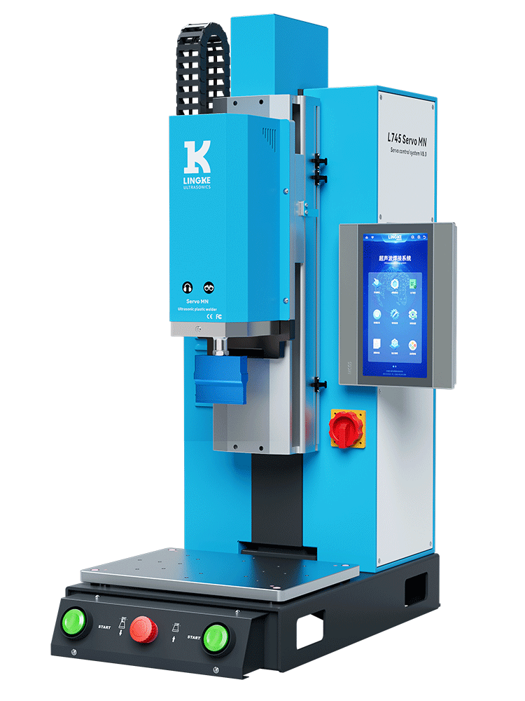 靈科伺服超聲波塑料焊接機 30kHz-1200W L745 Servo MN