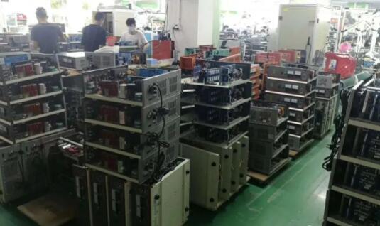 靈科超聲波流水線車間