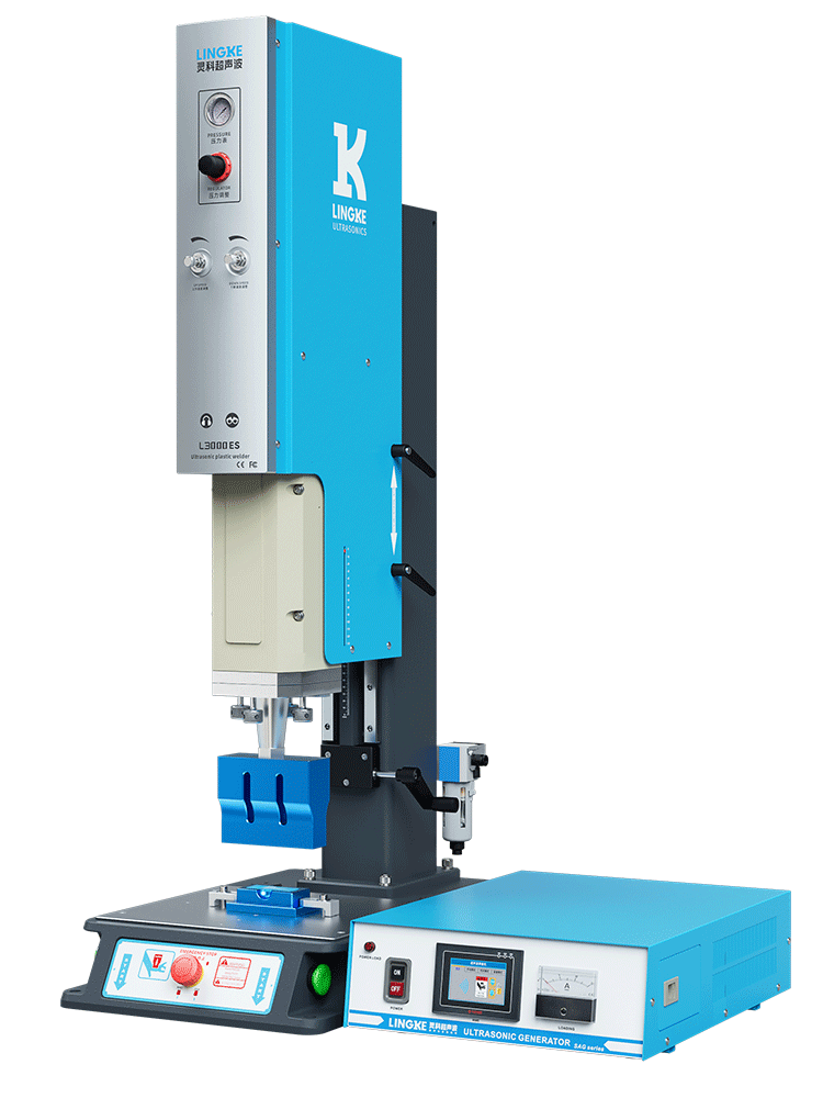 靈科超聲波塑料焊接機 方立柱 20kHz-2000/2600W L3000 ES 模擬