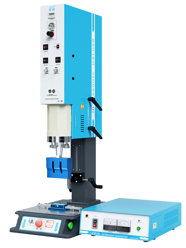 靈科超聲波塑料焊接機 方立柱 20kHz-2000/2600/3200W L3000 Standard 模擬