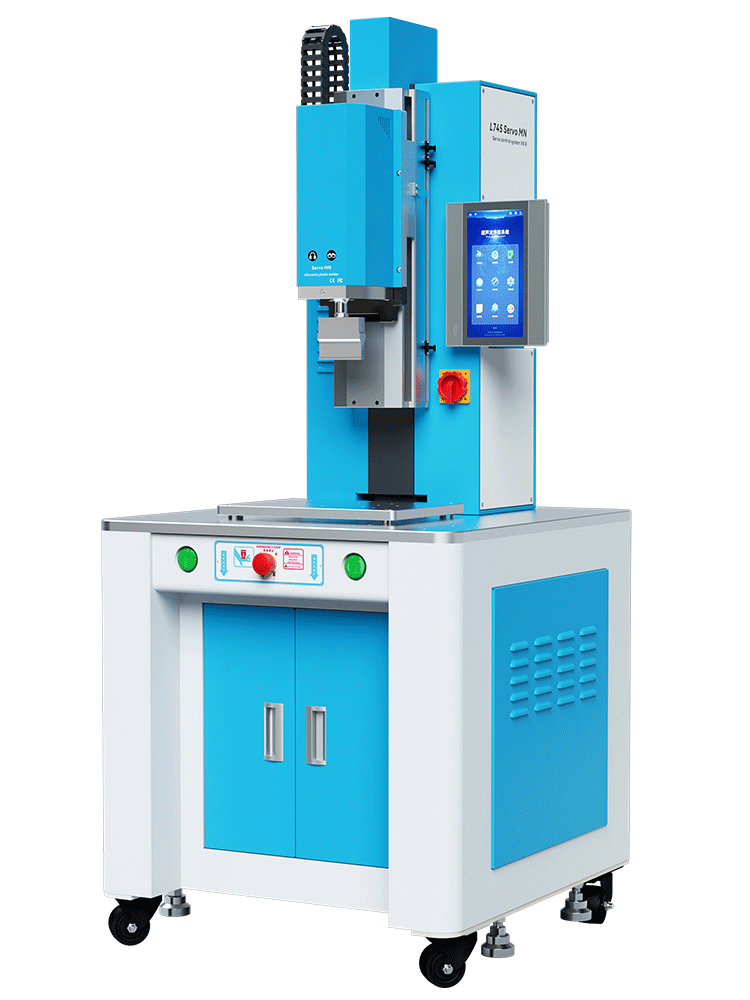 靈科伺服超聲波塑料焊接機 40kHz1200W L745 Servo MN 豪華臺機型