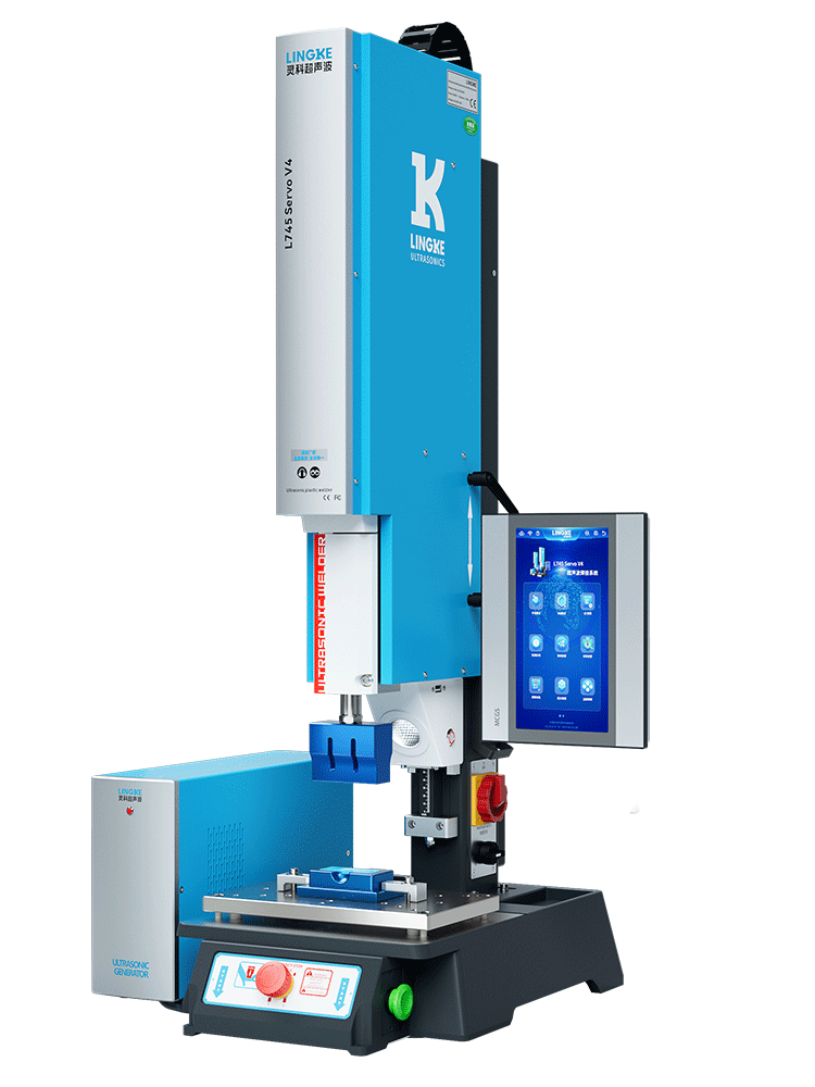 靈科伺服超聲波塑料焊接機 30kHz1200W L745 Servo V4