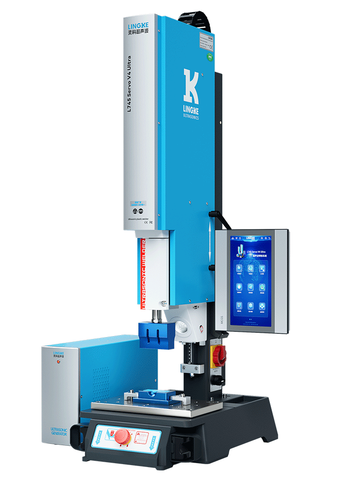 靈科伺服超聲波塑料焊接機 30kHz1200W L745 Servo V4 Ultra